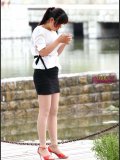 双层丝袜红色高跟性感熟女