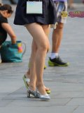 (9p)极品美女，细腻的美腿搭配靓丽高跟